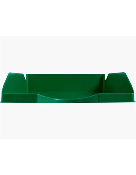Bandeja Sobremesa Plastico Q-Connect Verde Opaco 240X70X340 Mm