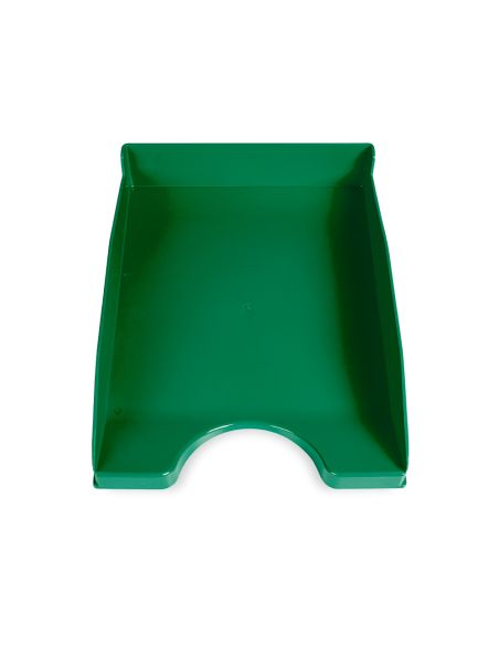 Bandeja Sobremesa Plastico Q-Connect Verde Opaco 240X70X340 Mm