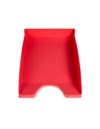 Bandeja Sobremesa Plastico Q-Connect Rojo Opaco 240X70X340 Mm