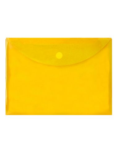 Carpeta Liderpapel Dossier A4 Cierre De Velcro Amarilla