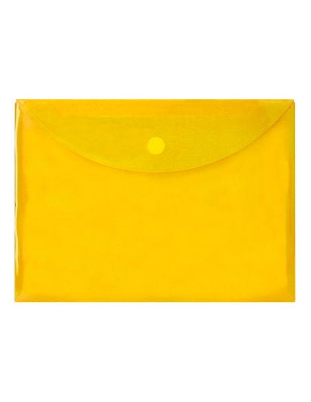 Carpeta Liderpapel Dossier A4 Cierre De Velcro Amarilla