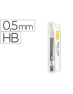Minas Liderpapel Grafito 0,5 Mm Hb Tubo De 12 Minas Longitud 60 Mm