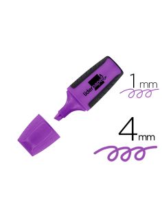 Rotulador Liderpapel Mini Fluorescente Violeta