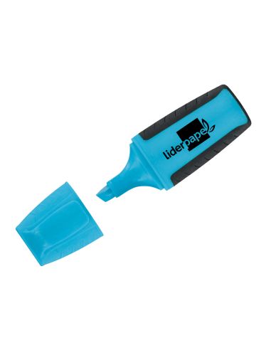 Rotulador Liderpapel Mini Fluorescente Azul