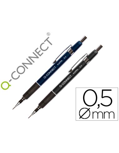 Portaminas Q-Connect Kappa 0,5 Mm Sujecion De Caucho