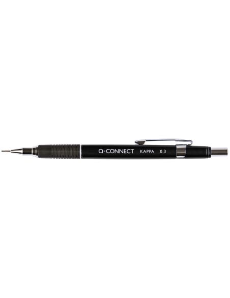 Portaminas Q-Connect Kappa 0,3 Mm Sujecion De Caucho