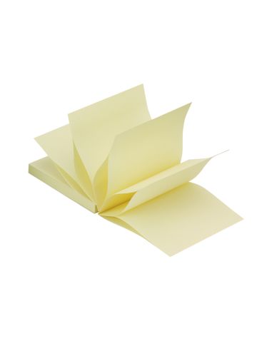 Bloc De Notas Adhesivas Quita Y Pon Q-Connect 76X76 Mm Zig-Zag
