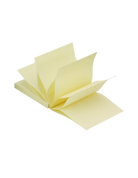 Bloc De Notas Adhesivas Quita Y Pon Q-Connect 76X76 Mm Zig-Zag