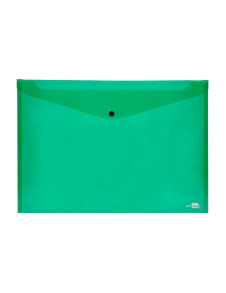 Carpeta Liderpapel Dossier Broche 44243 Polipropileno Din A3 Verde Translucido