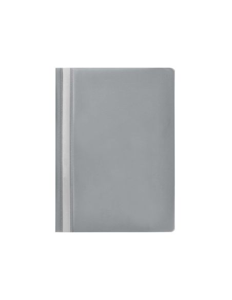 Carpeta Dossier Fastener Plastico Q-Connect Din A4 Gris