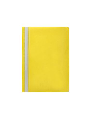 Carpeta Dossier Fastener Plastico Q-Connect Din A4 Amarilla