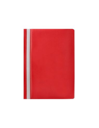 Carpeta Dossier Fastener Plastico Q-Connect Din A4 Roja