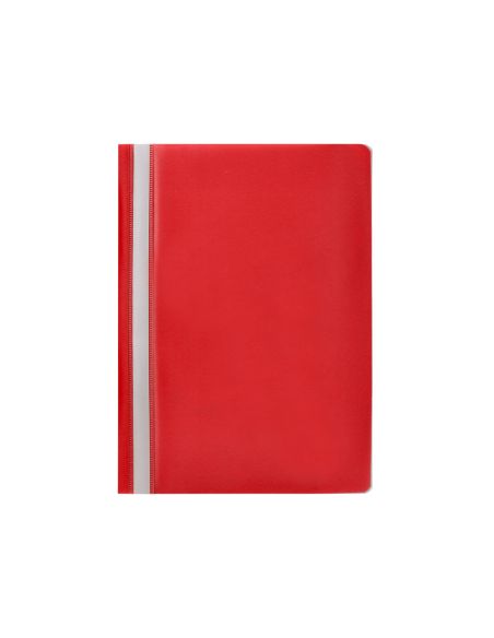 Carpeta Dossier Fastener Plastico Q-Connect Din A4 Roja