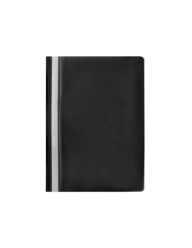 Carpeta Dossier Fastener Plastico Q-Connect Din A4 Negra