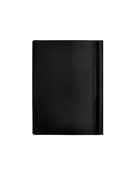 Carpeta Dossier Fastener Plastico Q-Connect Din A4 Negra