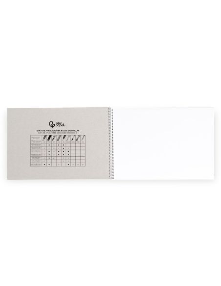 Bloc Dibujo Liderpapel Escolar Espiral 230X325Mm 20 Hojas 90 Gr/M2 Sin Recuadro