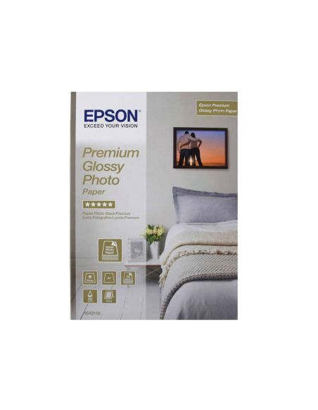 Papel Fotografico Epson Din A3 Premium Glossy 255 Gr Pack De 20 Hojas|Libreriasalesiana