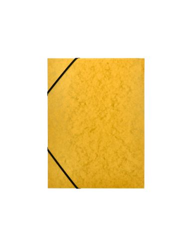 Carpeta Q-Connect Gomas Kf02166 Carton Simil-Prespan Solapas 320X243 Mm Amarilla