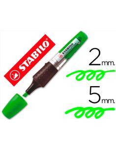 Rotulador Stabilo Boss Luminator Verde Tinta Liquida