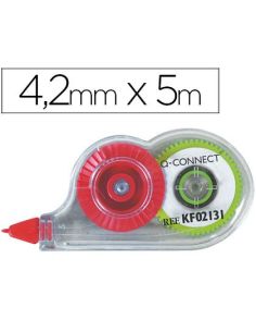 Corrector Q-Connect Cinta Mini Blanco 4,2 Mm X 5 Mt En Blister
