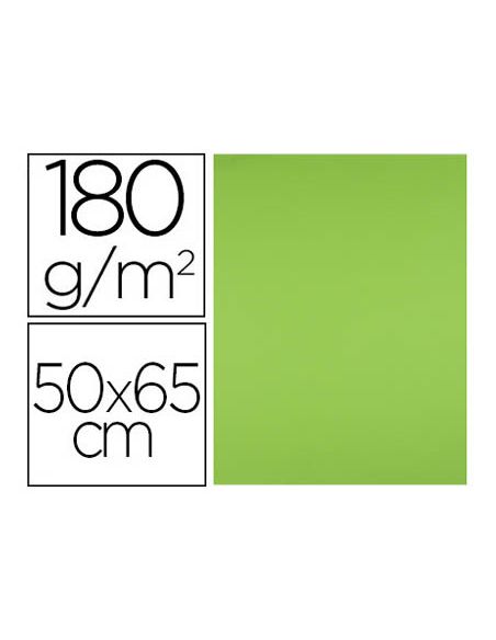 Cartulina Liderpapel 50X65 Cm 180G/M2 Verde Hierba
