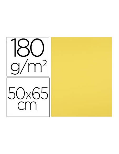 Cartulina Liderpapel 50X65 Cm 180G/M2 Amarillo Limon