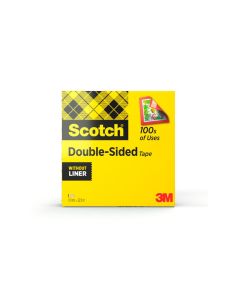 Cinta Adhesiva Scotch Dos Caras 33 Mt X 19 Mm