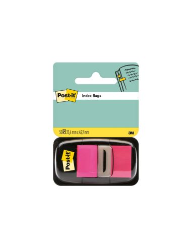 Banderitas Separadoras 680-21 Rosa Brillo Dispensador De 50