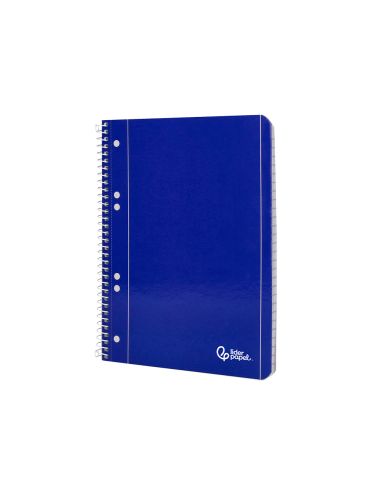 Cuaderno Espiral Liderpapel A5 Micro Serie Azul Tapa Blandblanda 80H 75Gr Horizontal 6 Taladros Azul
