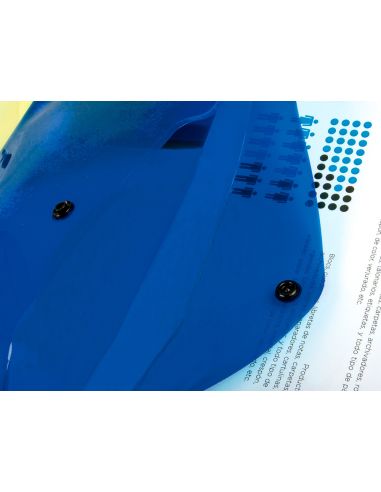 Carpeta Liderpapel Dossier Broche 34352 Polipropileno Din A5 Azul Transparente