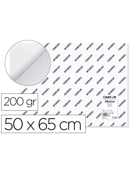 Papel Acuarela Montval 50X65 Cm 200 Gr Unidad