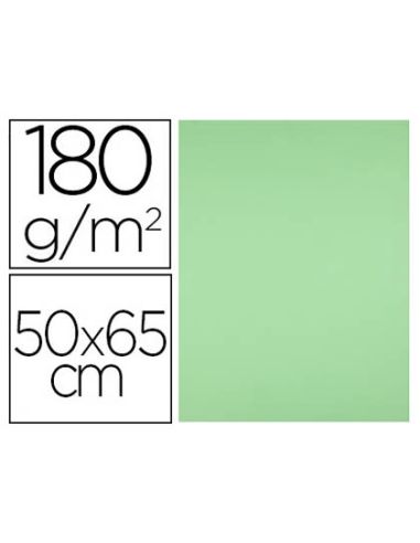 Cartulina Liderpapel 50X65 Cm Verde Pistacho 180 Gr Unidad