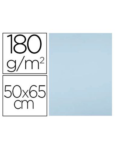 Cartulina Liderpapel 50X65 Cm 180G/M2 Azul