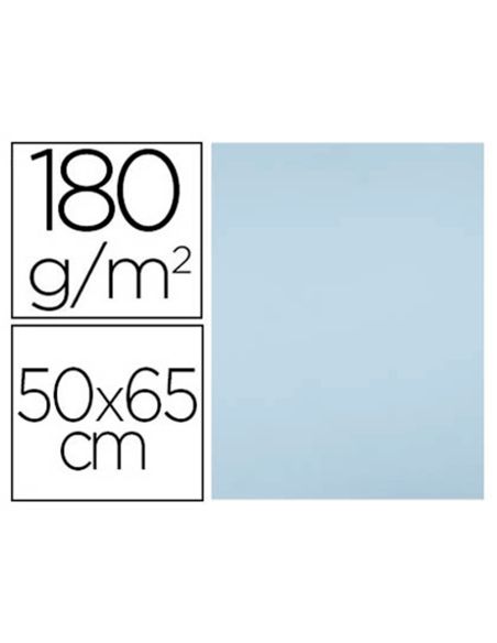 Cartulina Liderpapel 50X65 Cm 180G/M2 Azul