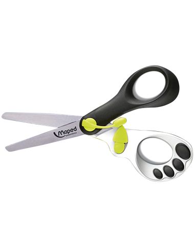 Tijera Escolar Maped Magic Up Koopy 13Cm Con Resorte Para Facilitar La Accion Del Corte Unidad
