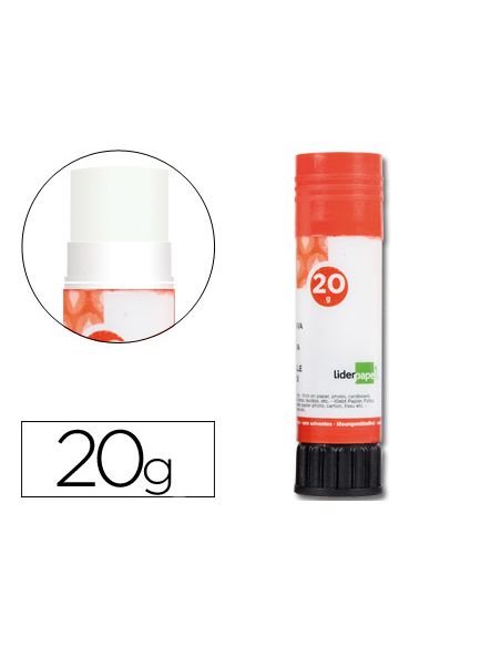 Pegamento Liderpapel En Barra 20 Gr Unidad