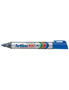 Rotulador Artline Marcador Permanente 107 Azul Punta Redonda 2