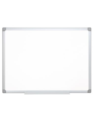 Pizarra Blanca Q-Connect Lacada Magnetica Marco De Aluminio 90X60 Cm