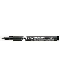 Rotulador Artline Para Cd Punta De Fibra Permanente Ek-883 Negro -Punta Redonda 0.5 Mm 2