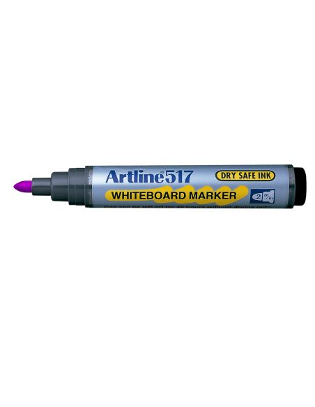Rotulador Artline Pizarra Ek-517 Violeta Punta Redonda 2 Mm Tinta De Bajo Olor