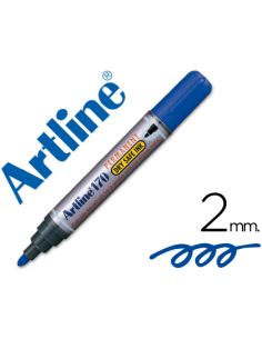 Rotulador Artline Marcador Permanente 170 Azul Punta Redonda 2Mm Antisecado