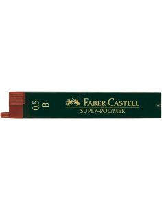 Minas Faber Grafito 9065 0,5 Mm B Estuche De 12 Minas 2