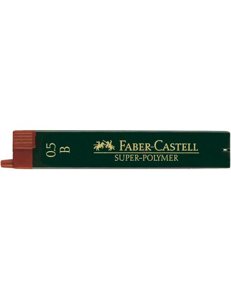 Minas Faber Grafito 9065 0,5 Mm B Estuche De 12 Minas