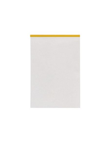 Bloc Notas Liderpapel Encolado A4 Rayado Horizontal 50 Hojas 80 Gr Color Amarillo