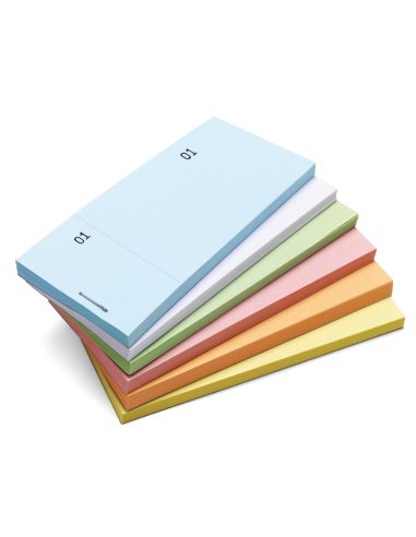 Talonario Liderpapel Mostrador 50X110 Mm Tl07 Amarillo Con Matriz