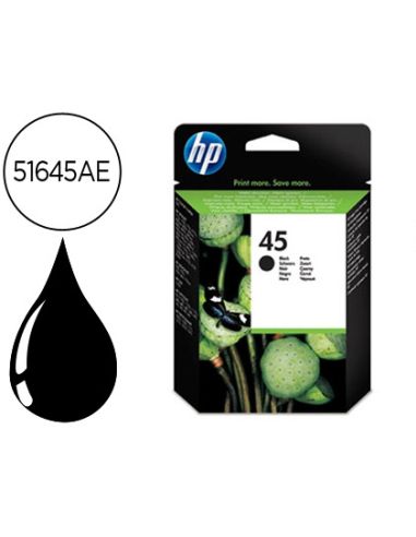 Ink-Jet Hp Deskjet 710C 720C 810C 815C 850 870 880C 890C 895Cxi 930C 950 1180C 1280 16 00C 960 970 1100C N.45 Negro