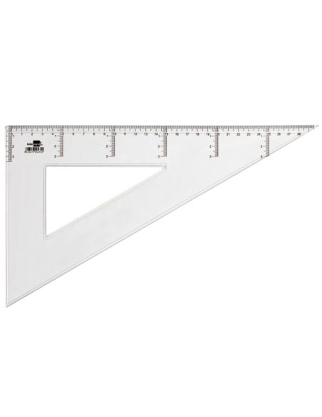 Cartabon Liderpapel 30 Cm Plastico Cristal