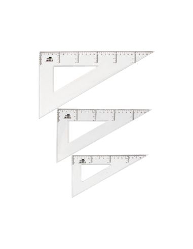 Cartabon Liderpapel 20 Cm Plastico Cristal