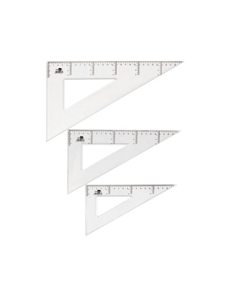 Cartabon Liderpapel 20 Cm Plastico Cristal