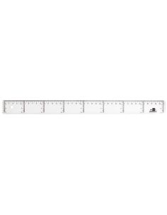 Regla Liderpapel Plastico Cristal 40 Cm 2